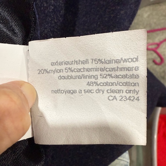 Fen Nelli Women’s Wool Blend Long Coat – Size 7–8 (Made in Canada) - Picture 8 of 8